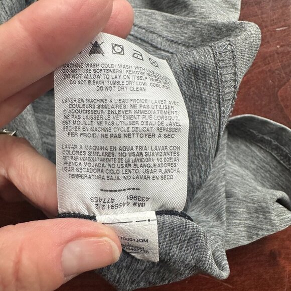 NIKE PRO Dri-Fit FItted Athletic Work Out Shirt Size Large Mesh Details - Picture 10 of 11